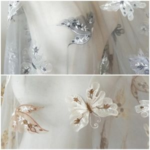 Exquisite Tulle Lace Fabric, Butterfly